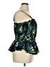 Torrid 100% Polyester Teal Sleeveless Blouse Size 1X Plus (1) - photo 4