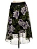 Lularoe 100% Polyester Print Green Formal Skirt Size M - photo 2