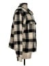 Lucky Brand 100% Cotton Plaid Brown Jacket Size L - photo 4