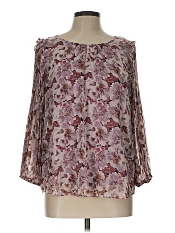 LC Lauren Conrad 3/4 Sleeve Blouse (view 1)