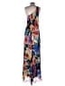 Xscape 100% Polyester Floral Blue Casual Dress Size 10 - photo 2