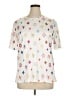 Unbranded Argyle Ivory Short Sleeve T-Shirt Size XL - photo 1