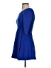 Express Solid Blue Cocktail Dress Size XS - photo 5