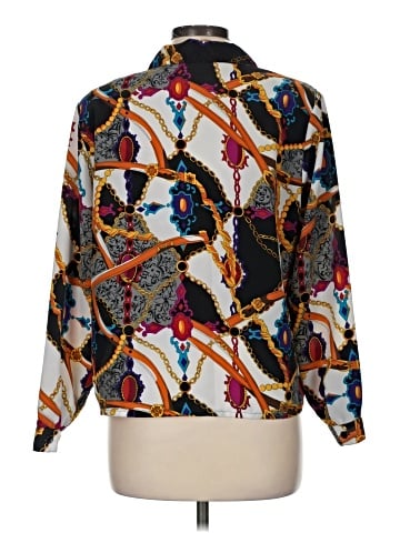 Impressions Long Sleeve Blouse (view 2)