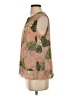 CAbi 100% Polyester Green Sleeveless Blouse Size S - photo 5