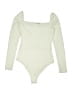 Reformation Jeans Ivory Bodysuit Size M - photo 1