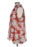 Who What Wear 100% Polyester Red Sleeveless Blouse Size L - photo 5