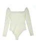 Reformation Jeans Ivory Bodysuit Size M - photo 2