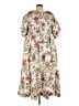 By Anthropologie 100% Cotton Floral Ivory Casual Dress Size 3X - photo 1