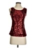 Van Heusen Burgundy Sleeveless Top Size XS - photo 1