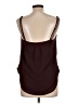 Naked Zebra 100% Polyester Burgundy Sleeveless Blouse Size L - photo 2