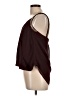 Naked Zebra 100% Polyester Burgundy Sleeveless Blouse Size L - photo 5