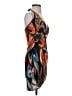PrettyLittleThing Graphic Orange Cocktail Dress Size 4 - photo 4