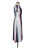 Leith 100% Polyester Stripes Gray Casual Dress Size S - photo 4