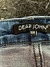 Dear John Blue Denim Shorts Size 28 waist - photo 3