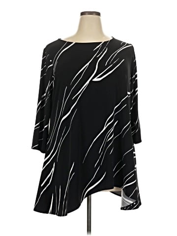 Alfani 3/4 Sleeve Blouse (view 1)