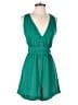 Leith 100% Polyester Solid Green Romper Size S - photo 1