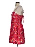 American Eagle Outfitters 100% Polyester Floral Red Casual Dress Size 2 - photo 5