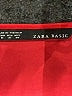 Zara Basic Solid Red Casual Dress Size M - photo 7