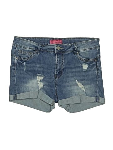 Wax Jean Denim Shorts (view 1)