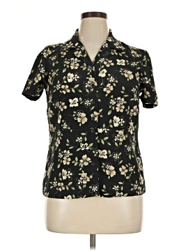 Kathie Lee Short Sleeve Blouse