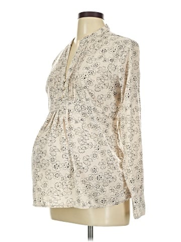 Gap - Maternity Long Sleeve Blouse (view 1)