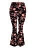 Torrid Floral Black Yoga Pants Size 2X Plus (2) - photo 2