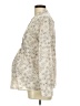 Gap - Maternity Ivory Long Sleeve Blouse Size M - photo 5