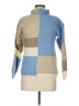 Unbranded Color Block Blue Turtleneck Sweater Size M (estimated) - photo 1
