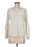 Democracy Ivory Long Sleeve Blouse Size M - photo 1