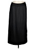 Gap 100% Polyester Solid Black Casual Skirt Size M - photo 1