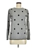 Market and Spruce Polka Dots Gray Pullover Sweater Size M - photo 1
