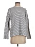 Zara Stripes Silver Pullover Sweater Size S - photo 1
