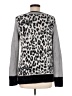 Skye's The Limit Animal Print Silver Pullover Sweater Size M - photo 2
