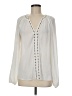 Vince Camuto Ivory Long Sleeve Blouse Size M - photo 1