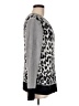 Skye's The Limit Animal Print Silver Pullover Sweater Size M - photo 4