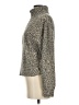 Olivaceous Animal Print Tan Pullover Sweater Size S - photo 5