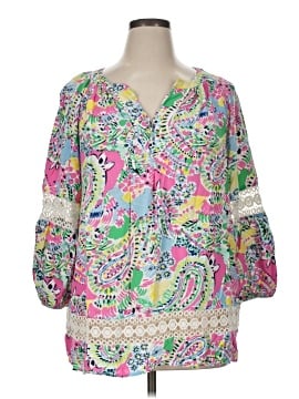 Crown & Ivy 3/4 Sleeve Blouse (view 1)