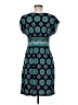 Max Studio Print Teal Casual Dress Size M - photo 2