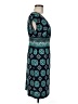 Max Studio Print Teal Casual Dress Size M - photo 4