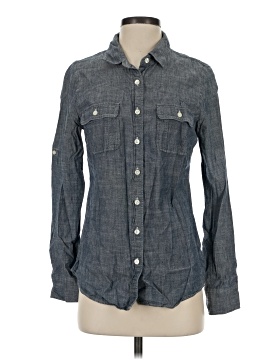 J.Crew Factory Store Long Sleeve Button-Down Shirt (view 1)