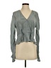 Madewell 100% Viscose Gray Long Sleeve Blouse Size 4 - photo 1