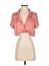 Storia 100% Polyester Pink Short Sleeve Top Size S - photo 2