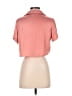 Storia 100% Polyester Pink Short Sleeve Top Size S - photo 1