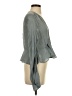 Madewell 100% Viscose Gray Long Sleeve Blouse Size 4 - photo 4