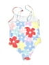 Unbranded Floral White One Piece Swimsuit Size 18-24 mo - photo 2