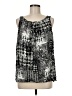 Apt. 9 100% Polyester Black Sleeveless Blouse Size M - photo 1