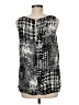 Apt. 9 100% Polyester Black Sleeveless Blouse Size M - photo 2