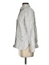 Theory Houndstooth Silver Long Sleeve Blouse Size P (petite) - photo 5