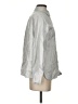 Theory Houndstooth Silver Long Sleeve Blouse Size P (petite) - photo 4